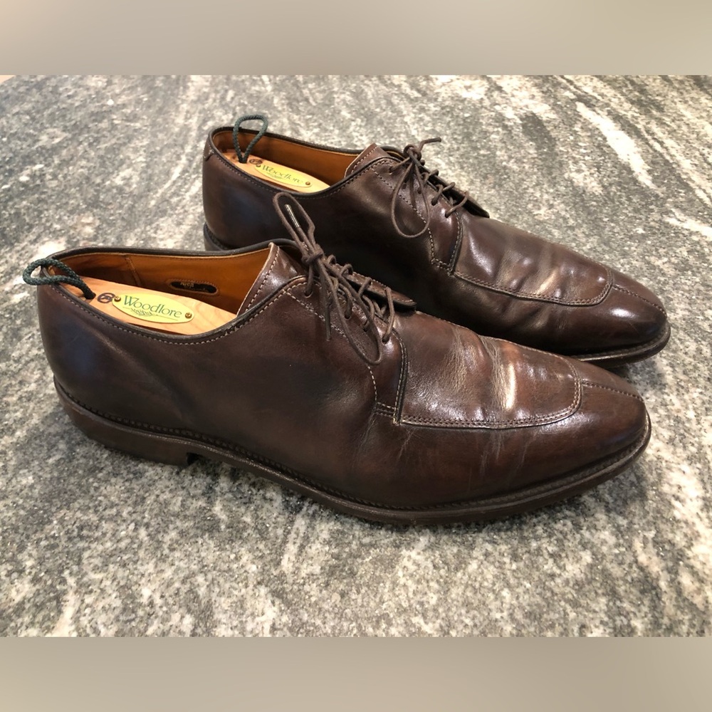 Allen Edmonds Delray.   11.5 D.  Dark Chili